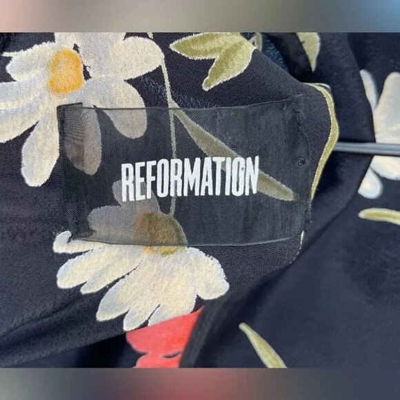 Reformation floral print dress size 2 - Picture 11 of 15